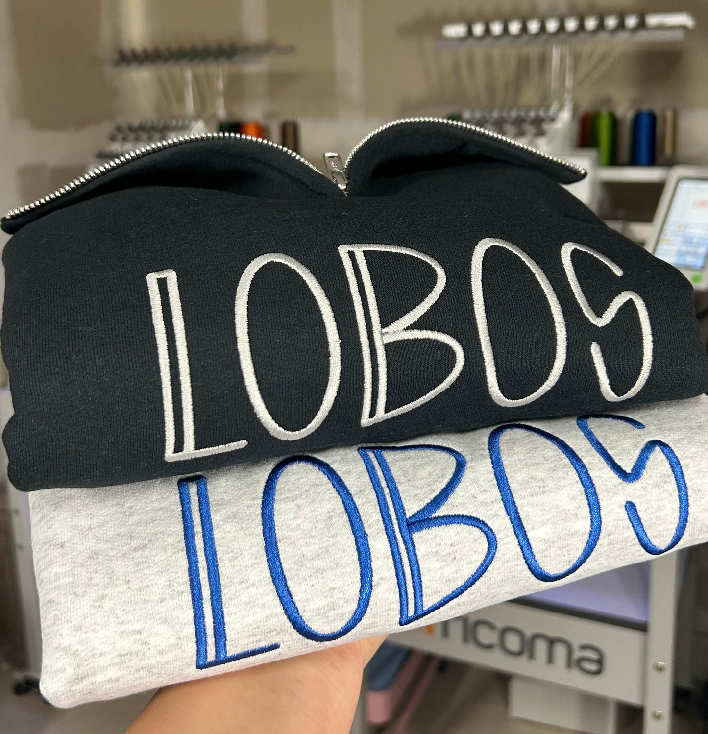 Sports Mascot/Team Quarter Zip