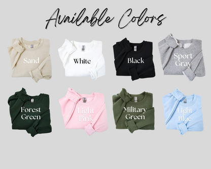 Pro Roe Embroidered Crewneck | Roe V Wade