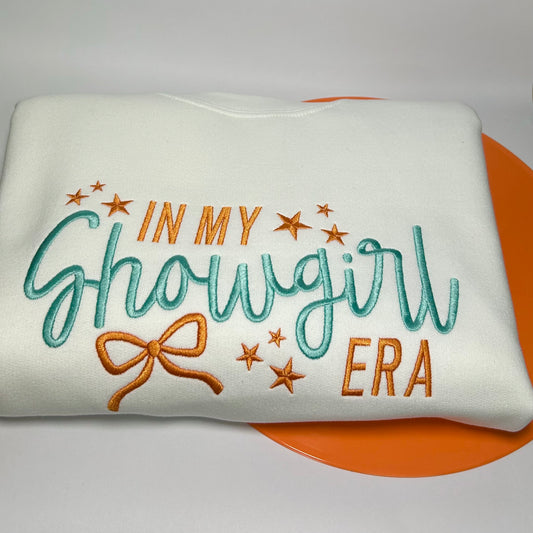 Life of A Showgirl Embroidered Sweater